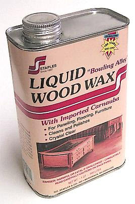 Clear Liquid Wax - 1 GAL. - H.F. Staples